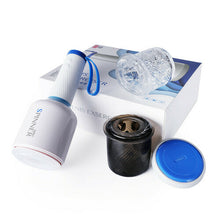 Load image into Gallery viewer, Leten Winebottle 10 Rotation Penis Exserciser Masturbator
