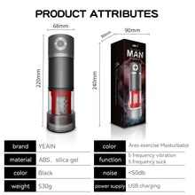 Load image into Gallery viewer, Male Automatic Telescopic Rotation Masturbation Cup
