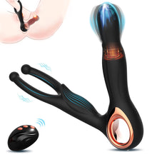 Load image into Gallery viewer, 3 IN 1 Wireless Remote Control Male Prostate Massager
