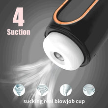 Load image into Gallery viewer, Rosevibr - Full Automatic Men&#39;s Masturbator Inverted Aircraft Cup Adult
