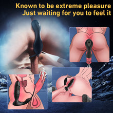 Load image into Gallery viewer, Pre-saleMurphy-APP/Controller &amp; 9-Telescopic / Vibration &amp; Penis Ring Locking Prostate Massager
