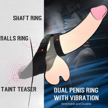 Load image into Gallery viewer, 10 Kinds Of Vibrating Penis Ring —— Double Ring
