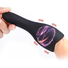 Load image into Gallery viewer, Electric masturbator penis trainer lasting prolonged exercise
