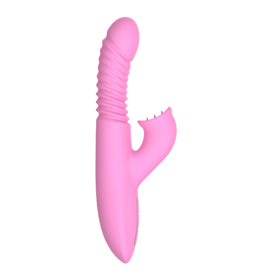 Automatic Retractable Vaginal Vibrator —— Flexible Tongue