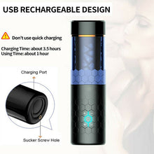 Load image into Gallery viewer, 10 Thrusting Spinning Suction Cup Masturbation Cup
