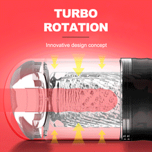 Load image into Gallery viewer, Two-way spiral vibration aircraft cup automatic training exercise penis masturbator
