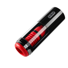 Load image into Gallery viewer, Vibrating Masturbator Designed For Big Cocks —— Red Rose
