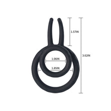 Load image into Gallery viewer, Double Penis Ring With Tentacles —— Caterpillar
