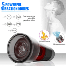 Load image into Gallery viewer, Male Automatic Telescopic Rotation Masturbation Cup
