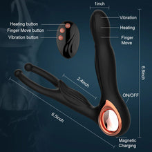 Load image into Gallery viewer, 3 IN 1 Wireless Remote Control Male Prostate Massager
