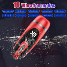 Load image into Gallery viewer, Sensitive pulse male masturbation cup——ten vibration modes
